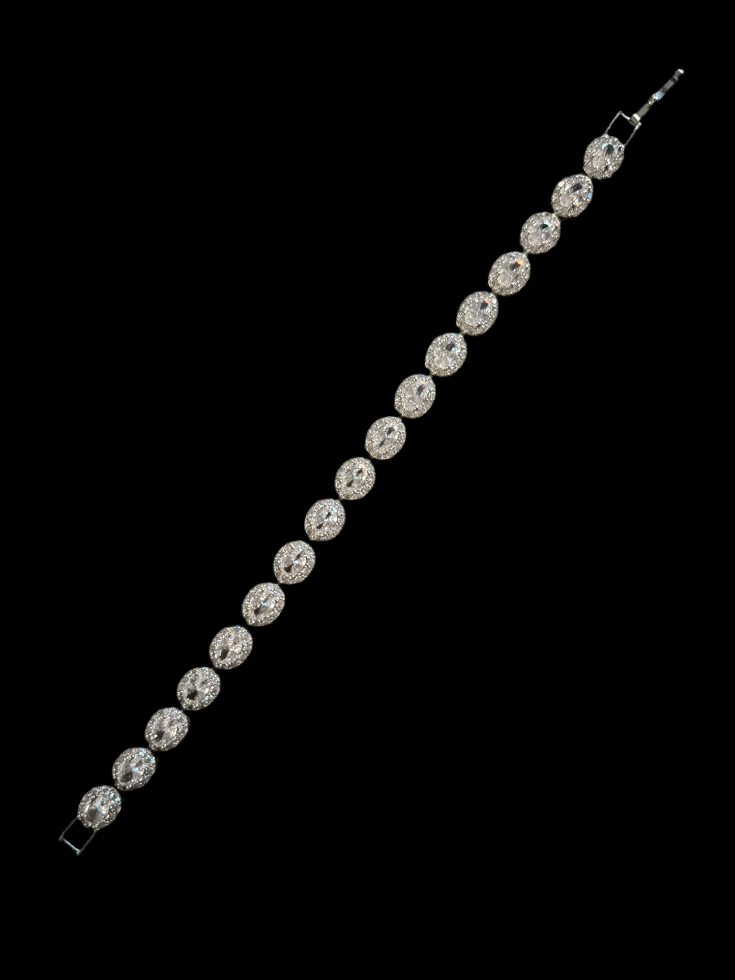 cubic silver bracelet