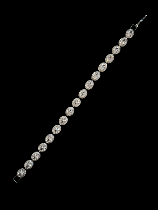 cubic silver bracelet